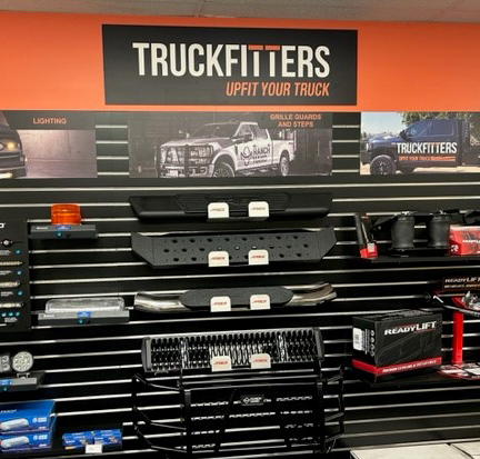 Inside Truckfitters in Beaumont, CA